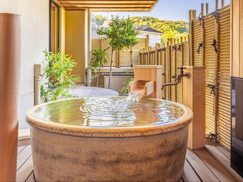 Japanese Style Room with Private Open-air bath, East Building | In-room safe, desk, laptop workspace, free WiFi