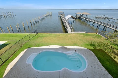 Private pool with heat option