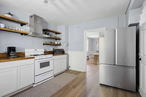 Upstairs kitchen with needed cooking supplies 