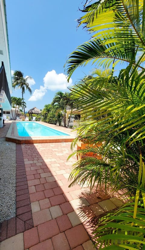 Private pool on this property