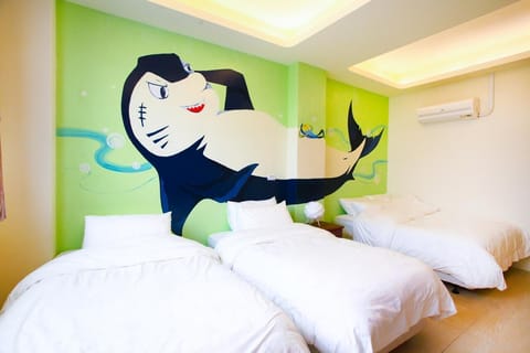Quadruple Room, Sea View | Soundproofing