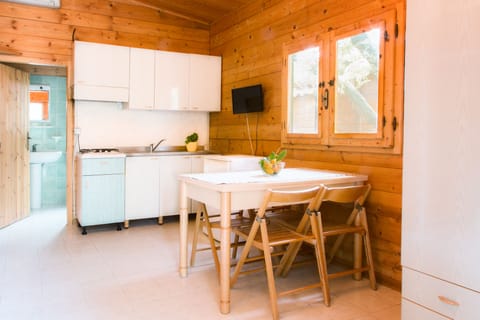 Basic Bungalow, 2 Bedrooms | Private kitchen | Fridge