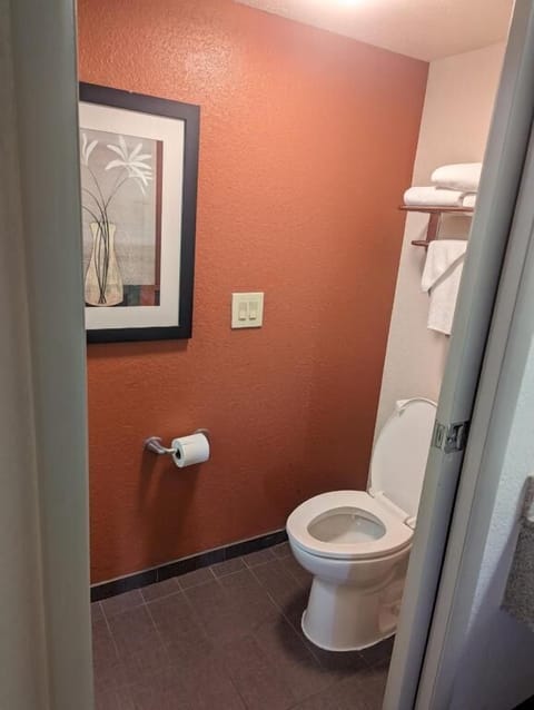 Free toiletries, hair dryer, towels, soap