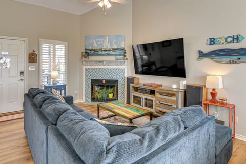 Galveston Vacation Rental | 3BR | 2BA | 1,094 Sq Ft | Stairs to Access
