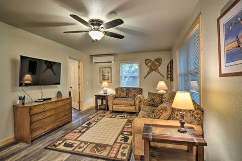 Alanson Vacation Rental | 2BR | 1BA | 708 Sq Ft | 1 Step Required to Access