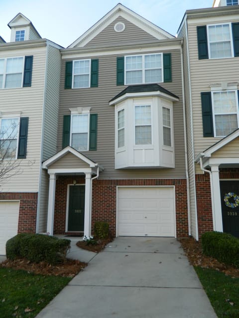 Front of home, including garage and main entry