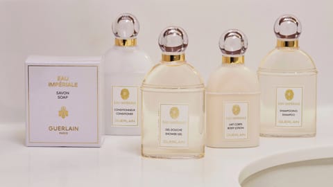 Shower, free toiletries, hair dryer, bathrobes