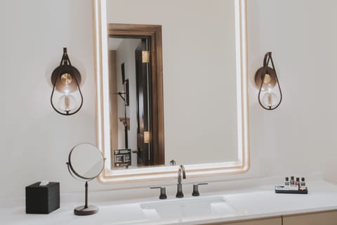 Free toiletries, hair dryer, towels, soap