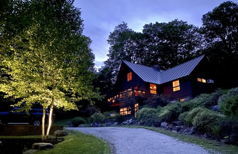 Beautiful summer nights in Stowe, Vermont