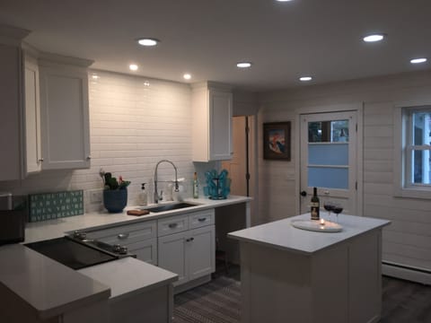 Remodeled Kitchen with island