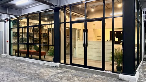 Front of property - evening/night