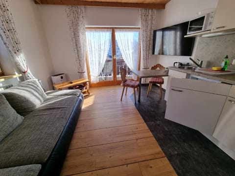 Apartment (1) | Living area | 32-inch flat-screen TV with satellite channels, TV