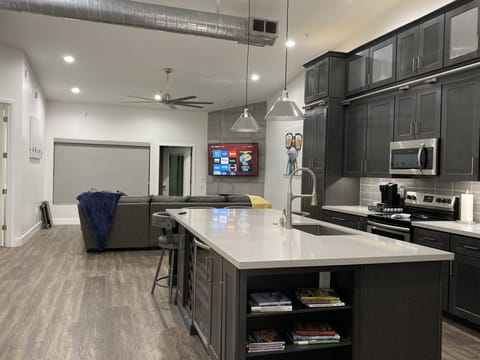 Wide open floor plan.