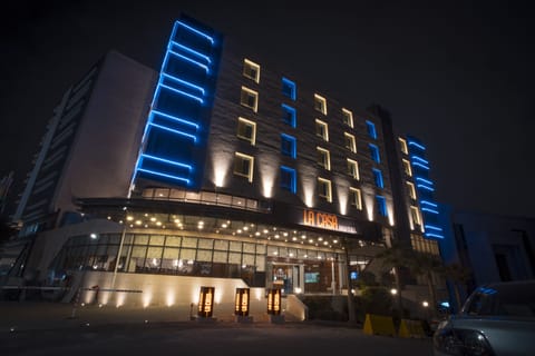 Front of property - evening/night