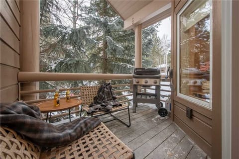 Front- Mid Level Deck with BBQ Grill