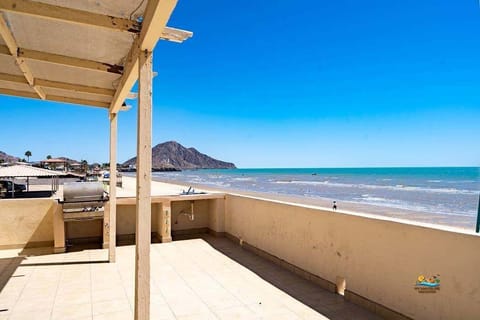 Watch the waves roll in from the private patio, which offers stunning views of the Sea of Cortez and is just a short walk from Playa San Felipe .