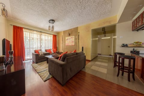 55-inch TV with satellite channels, Netflix, streaming services