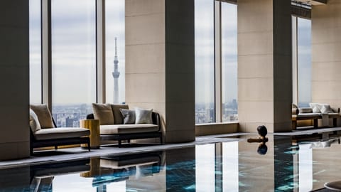 Indoor pool, open 6:30 AM to 9:30 PM, sun loungers