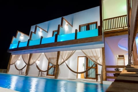 Front of property - evening/night