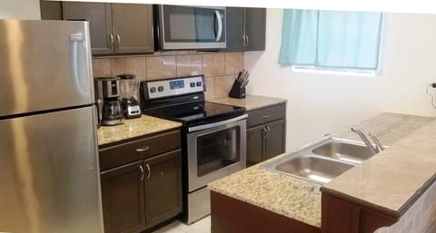 Kitchen with all the basics