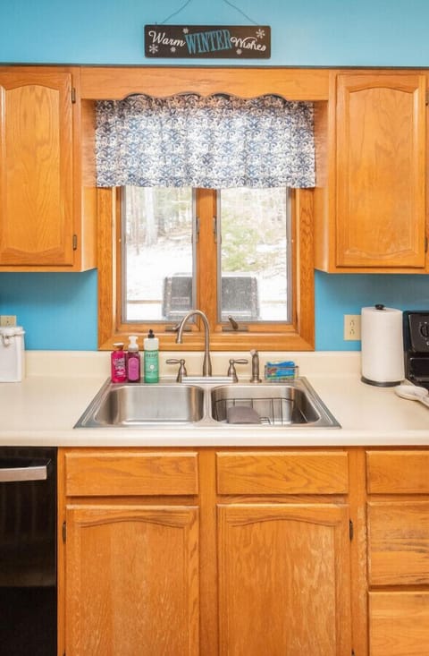 Big sink with a view