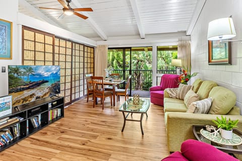 Open concept living area