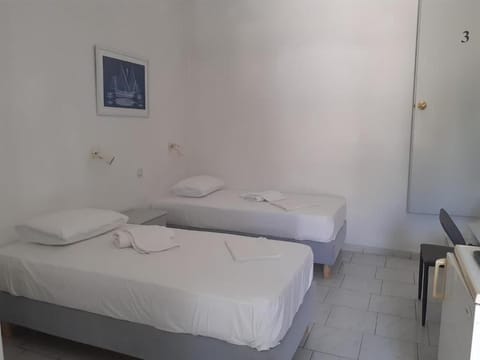 Desk, rollaway beds, free WiFi, bed sheets