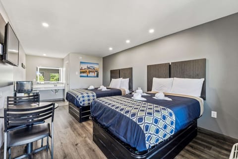 Individually furnished, blackout drapes, free WiFi, bed sheets
