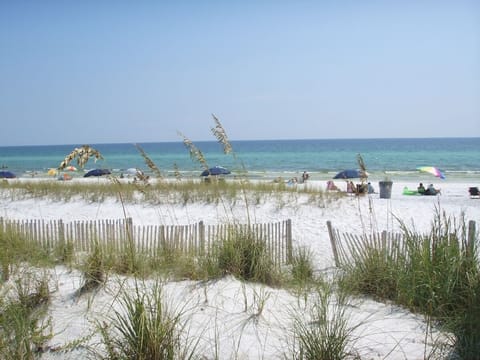 Destin White Sand Beach 
Front of our community