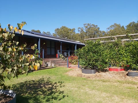 Entrance to accommodation 