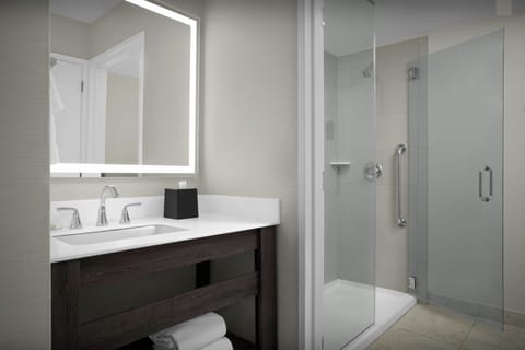 Free toiletries, hair dryer, towels, toilet paper