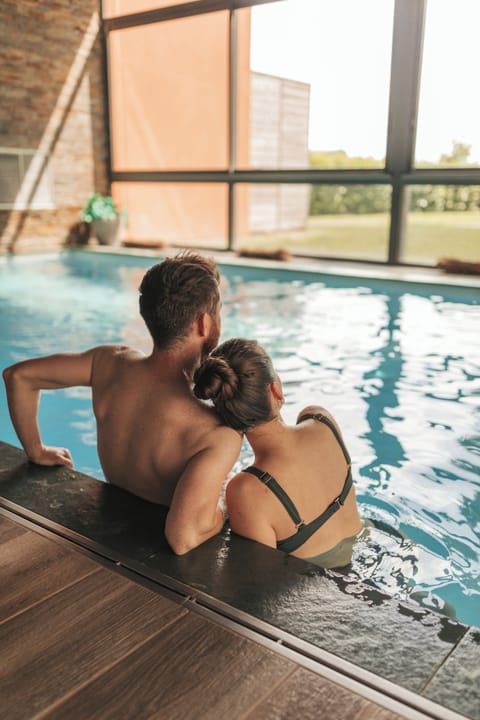 Indoor pool, outdoor pool