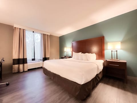 Pillowtop beds, in-room safe, desk, laptop workspace