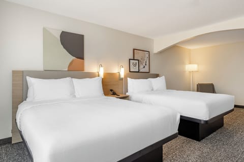 Room, 2 Queen Beds | Desk, iron/ironing board, free WiFi, bed sheets