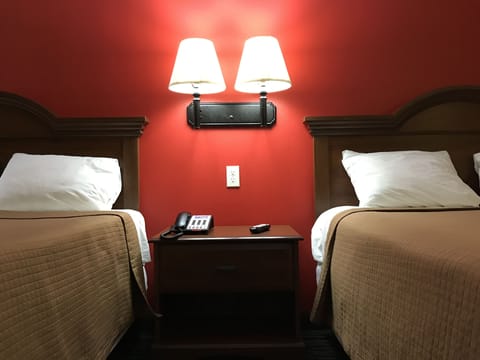 Room, 2 Queen Beds | Desk, iron/ironing board, free WiFi, bed sheets