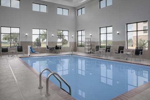 Indoor pool, open 11:00 AM to 11:00 PM, sun loungers