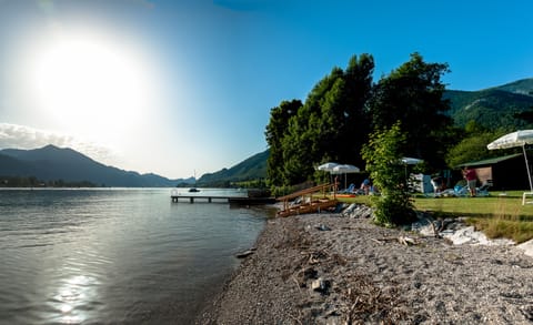 Private beach nearby, sun loungers, beach umbrellas, beach towels