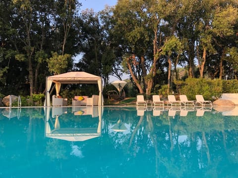 Seasonal outdoor pool