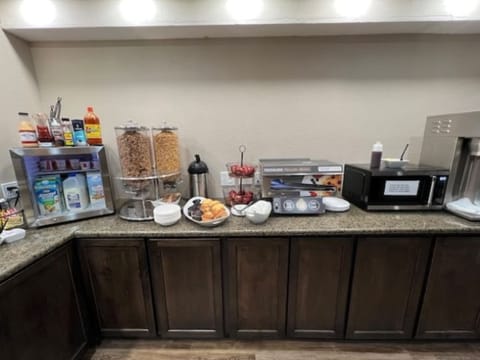 Free daily on-the-go breakfast