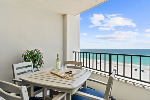 Balcony Views - Welcome to the Okaloosa Island!  White sugary sandy beaches & emerald waters for miles!