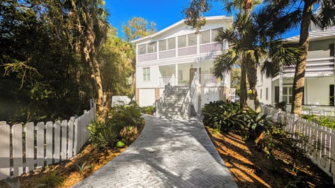 Outside view of the front of the home