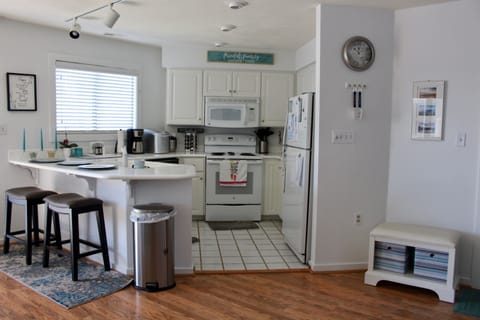 Hang your keys and kick off your shoes.