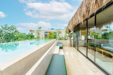 This is your private infinity pool with expansive jungle views