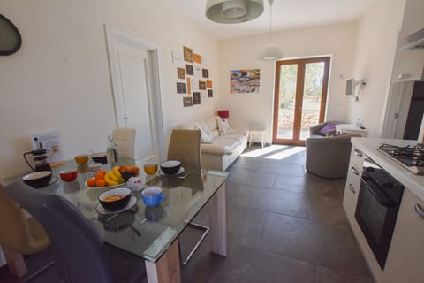 Living area in third apartment