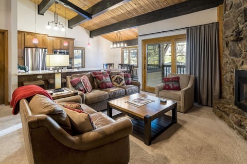 Townhome, 4 Bedrooms | Living area | TV