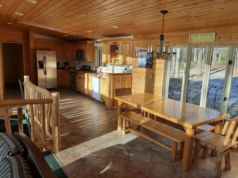 Kitchen and dining room