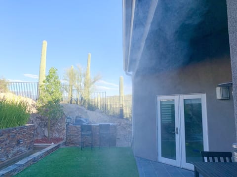 Misting system helps beat the desert heat!