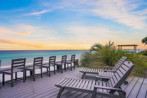 The Point - Blue Mountain Beach - Back Deck & Gulf View