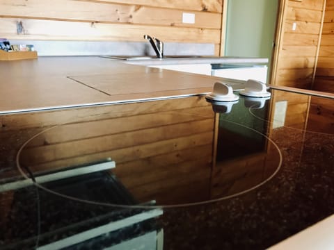 Comfort Double Room Single Use, 1 Bedroom, Garden View, Garden Area | Private kitchenette | Fridge, microwave, coffee/tea maker, electric kettle