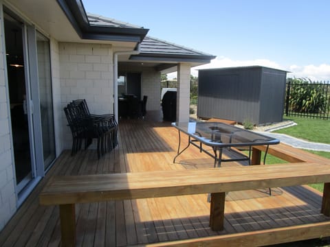 Lots of sun to enjoy after a hard day exploring our Great Lake Taupo region.